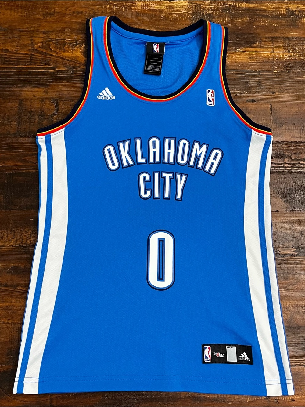 Russell Westbrook OKC
Thunder Women's Jersey S
Adidas NBA4HER Blue